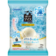 ぷるんと凍らすアイスプレミアム バニラ 180g×12個 (1ケース)