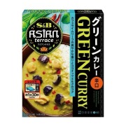 アジアンテラス グリーンカレー 辛口 180g×36個 (1ケース)