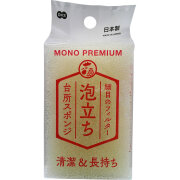 モノプレミアム 台所スポンジ 泡立ち 1個