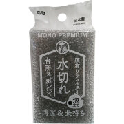 モノプレミアム 台所スポンジ 水切れ＋泡立ち 1個
