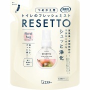 消臭力 トイレのフレッシュミスト RESETTO つめかえ フローラルハグ 50mL
