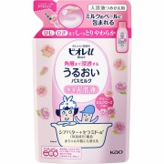 ビオレu 角層まで浸透する うるおいバスミルク やさしいミルクローズの香り つめかえ用 480ml　花王