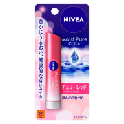 ニベア モイストピュアカラーリップ チェリーレッド 　花王