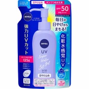 ニベアUV ウォータージェル 詰め替え SPF50 PA+++ (125g)　花王