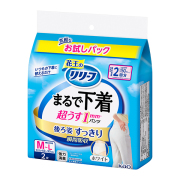 リリーフ パンツタイプ まるで下着 2回分 M～L 2枚　花王