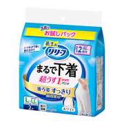 リリーフ パンツタイプ まるで下着 2回分 L～LL 2枚　花王