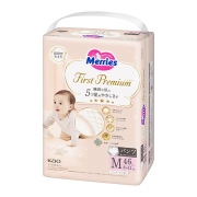 メリーズ ファーストプレミアムパンツ Mサイズ 46枚×4パック(1ケース)　花王