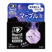 【医薬部外品】バブ モンスターバブルMEGA級 マーブル泡 1錠×4個　花王