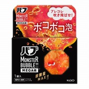 【医薬部外品】バブ モンスターバブルMEGA級 ボコボコ泡 1錠×4個　花王