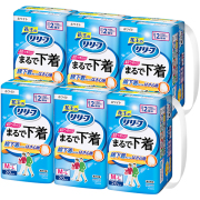 リリーフ　パンツタイプ　まるで下着　２回分　Ｍ～L20枚　6パック(1ケース) 　花王