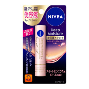 花王 ニベア ディープモイスチャーリップ 美容液スティック スイートゼラニウム＆ローズの香り 2.2g