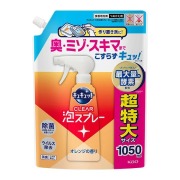 花王 キュキュット CLEAR泡スプレー オレンジの香り つめかえ用 1050ml