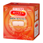 花王 めぐりズム 蒸気めぐるアイマスク 無香料 12枚×12個入り (1ケース)