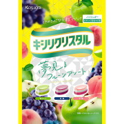 春日井製菓  キシリクリスタル　フルーツアソートのど飴 67g×72個入り(1ケース)