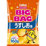 カルビー  ポテトチップスうすしお味 160g×12個入り(1ケース)