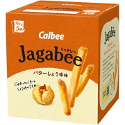 カルビー  Ｊａｇａｂｅｅバターしょうゆ味 75g×12個入り(1ケース)