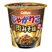 カルビー じゃがりこ 肉みそ味 52g×12個 (1ケース)