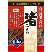 栗山米菓 渚あられ 醤油味 90g×12袋 (1ケース)