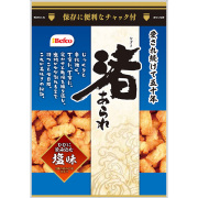 栗山米菓 渚あられ 塩味 90g×12袋 (1ケース)