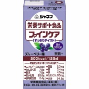 ジャネフ 栄養サポート食品 ファインケア すっきりテイスト ブルーベリー味 125mL【栄養機能食品】