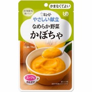 キユーピー やさしい献立 なめらか野菜 かぼちゃ 75g×6袋セット