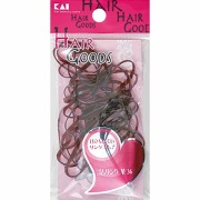 貝印 Hair Goods ゴムリング 茶 36個