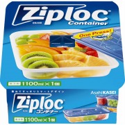 ジップロック コンテナー 長方形 1100mL 1個