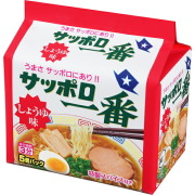 サッポロ一番 しょうゆ味 5食パック 100g(めん92g)×5食×6個 (1ケース)