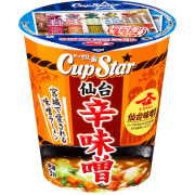 サッポロ一番 カップスター 仙台味噌使用 仙台 辛味噌 63g×12個 (1ケース)