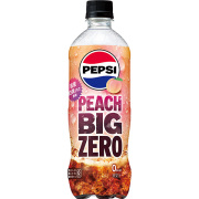 サントリー ペプシ BIG ZERO PEACH 600ml×24本 (1ケース)