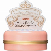 資生堂 マジョリカ マジョルカ パフ・デ・チークOR302アプリコットマカロン 7g
