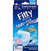 フィッティ うるおいマスクシルキータッチ ホワイト 15セット