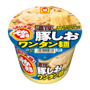 マルちゃん でかまる 濃厚豚しおワンタン麺 138g×12個 (1ケース)
