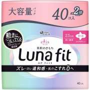エリス 素肌のきもち ルナフィット (多い昼用) 羽つき 40個×3袋セット
