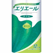 エリエール トイレットティシュー (ダブル) 12ロール×6セット入り (1ケース)
