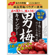 ノーベル 男梅キャンデー 80g×48個 (1ケース)