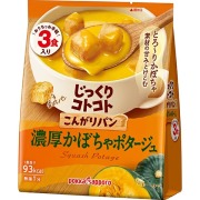 じっくりコトコト こんがりパン濃厚かぼちゃポタージュ3食入り 68.1g×10袋入り (1ケース)