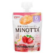 ピジョン くだものスムージー MINOTTA とちおとめミックス 70g×24個入り(1ケース)