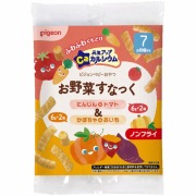 ピジョン 元気アップCa お野菜すなっく にんじん＋トマト＆かぼちゃ＋おいも 4袋入×6セット(1袋6g)