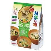 マルコメ　お徳用フリーズドライ顆粒　減塩 10食×12個入り(1ケース)