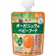 森永 オーガニックのベビーフード にんじんとぶどう 70g×6個