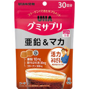 UHA グミサプリ 亜鉛＆マカ 30日分(60粒)【栄養機能食品】