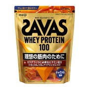 ザバス ホエイプロテイン100 キャラメル味 980g