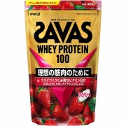 ザバス ホエイプロテイン100 ストロベリー味 450g