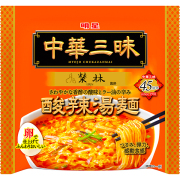 明星 中華三昧 榮林 酸辣湯麺 103g×12袋 4ケースセット(計48食分)