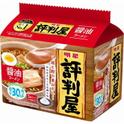 明星 評判屋 醤油ラーメン 5食パック 420g×18袋入り(3ケース)