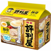 明星 評判屋 豚骨ラーメン 5食パック 425g×18袋入り(3ケース)