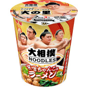 明星 大相撲NOODLES 味噌ちゃんこ味ラーメン 71g×12個 (1ケース)