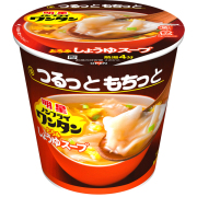 明星　ノンフライワンタン　しょうゆスープ 14g×6個　4ケースセット(計24個)