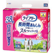 ライフリー長時間あんしんうす型パンツＭ 38枚×2袋 (1ケース)【直送品】